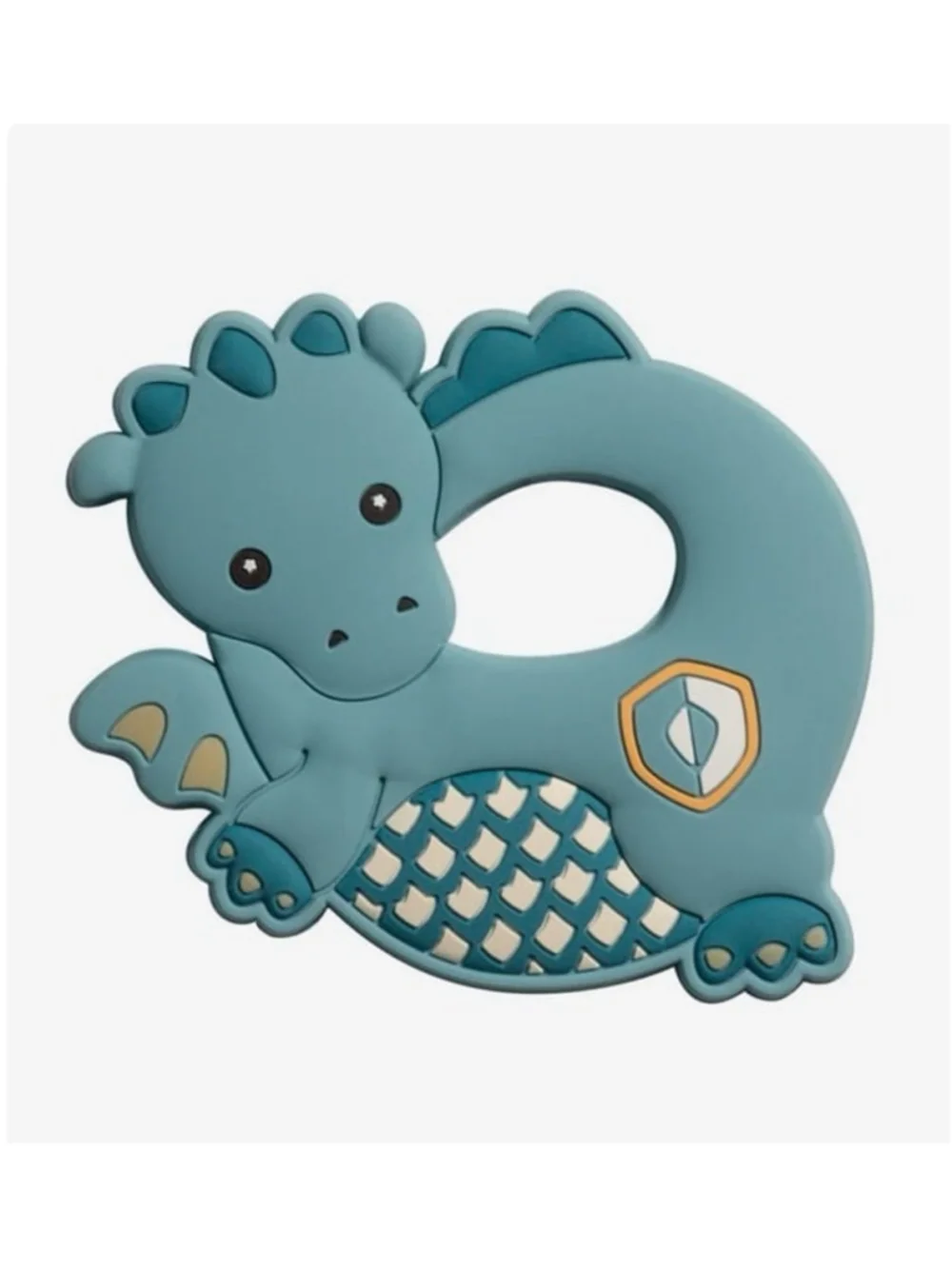 New Douglas Baby Demitri The Dragon Silicone Teether Ring
